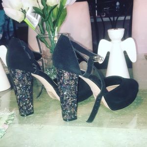 Platform shoes, prom shoes, high heels